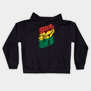 Black Pride Fist Black Lives Matter Gift Kids Hoodie